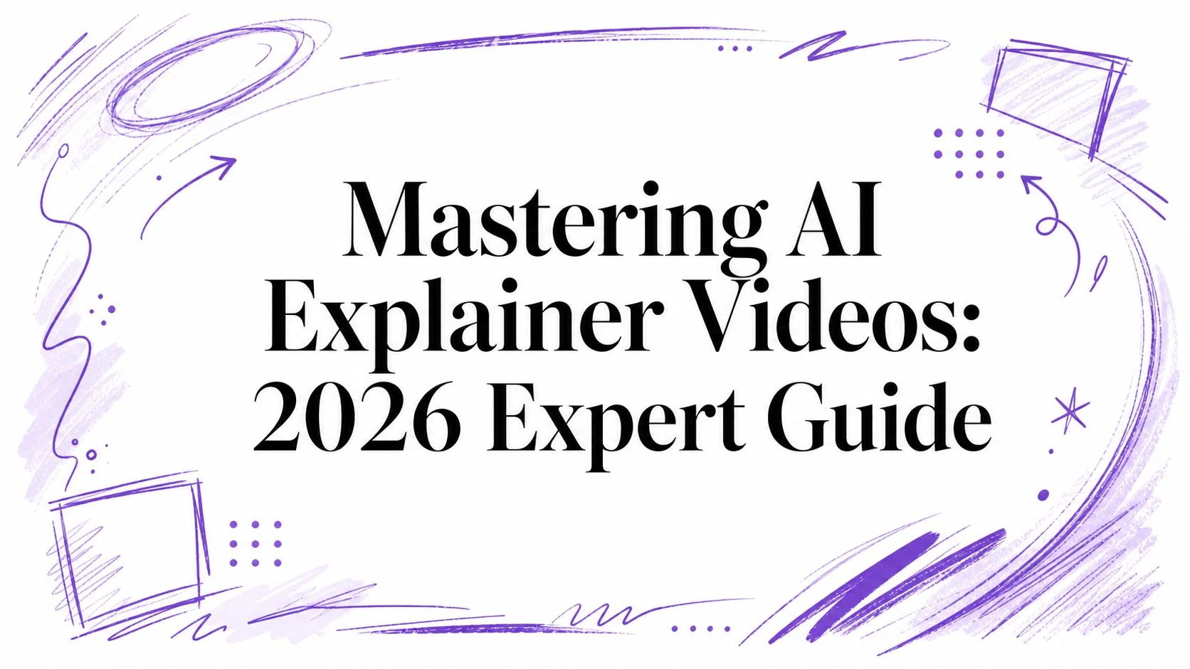 Mastering AI Explainer Videos: 2026 Expert Guide