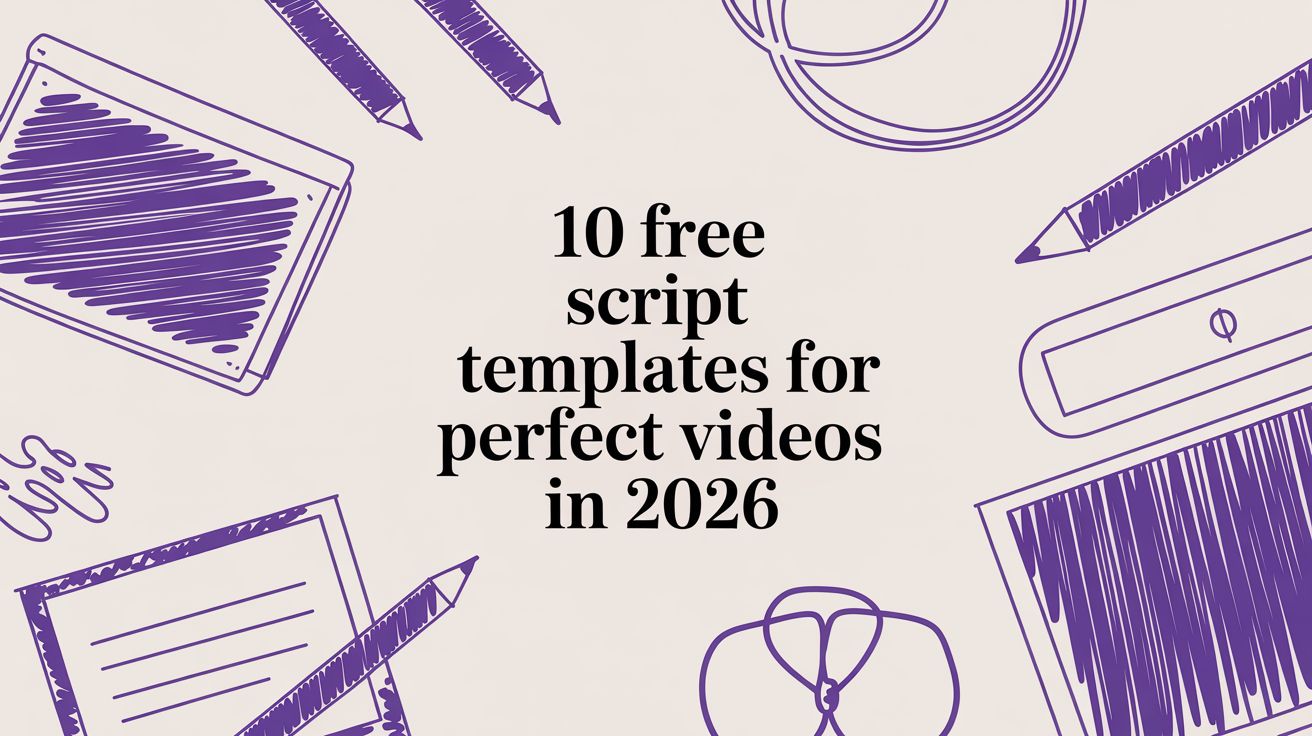 10 Free Script Templates for Perfect Videos in 2026