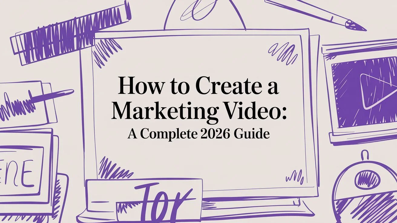 How to Create a Marketing Video: A Complete 2026 Guide