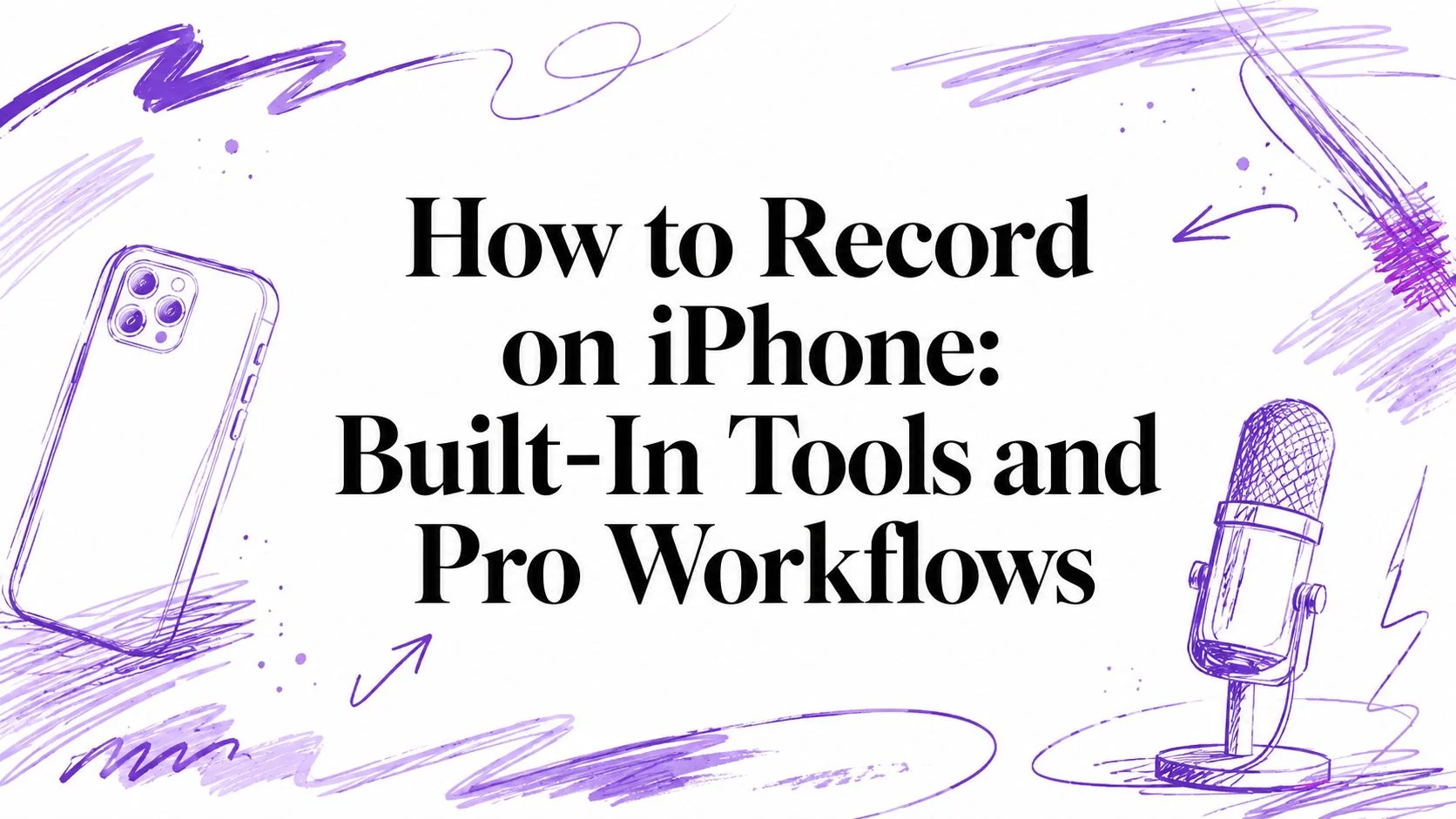 How to Record on iPhone: Built-In Tools and Pro Workflows