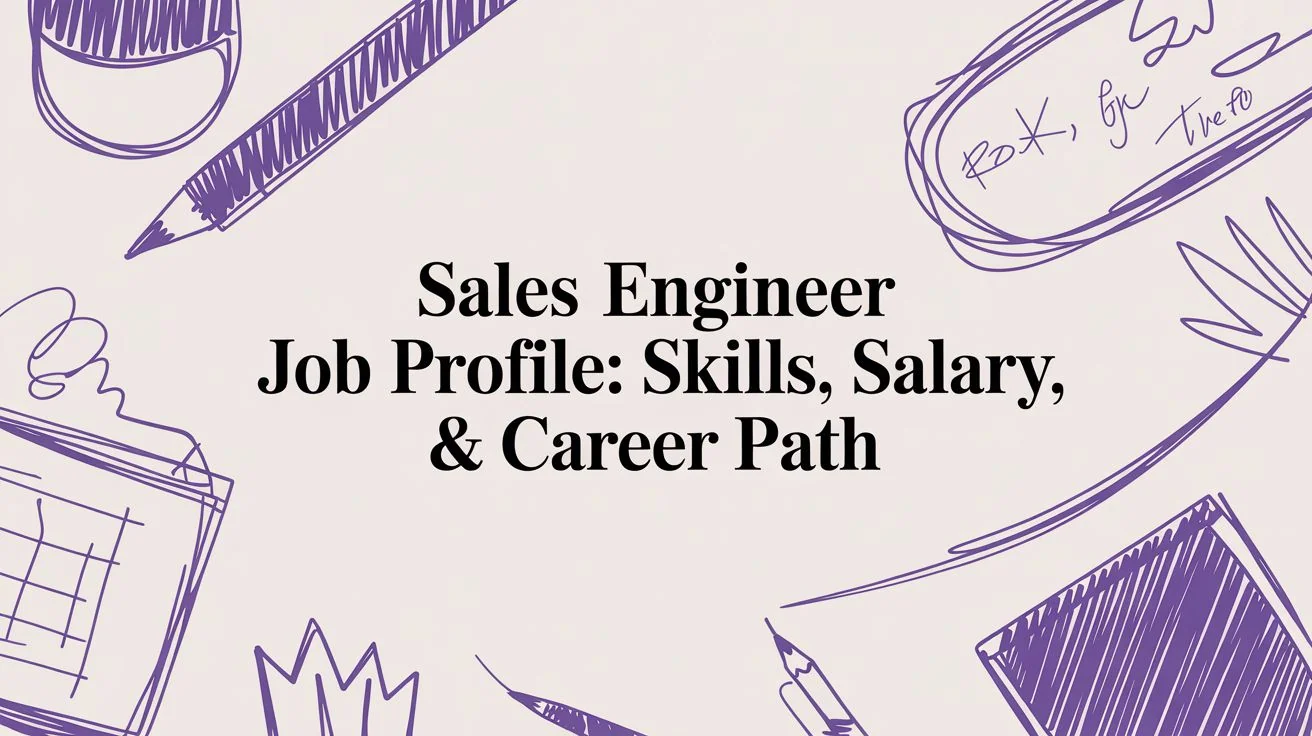 Sales Engineer Job Profile: Skills, Salary, & Career Path
