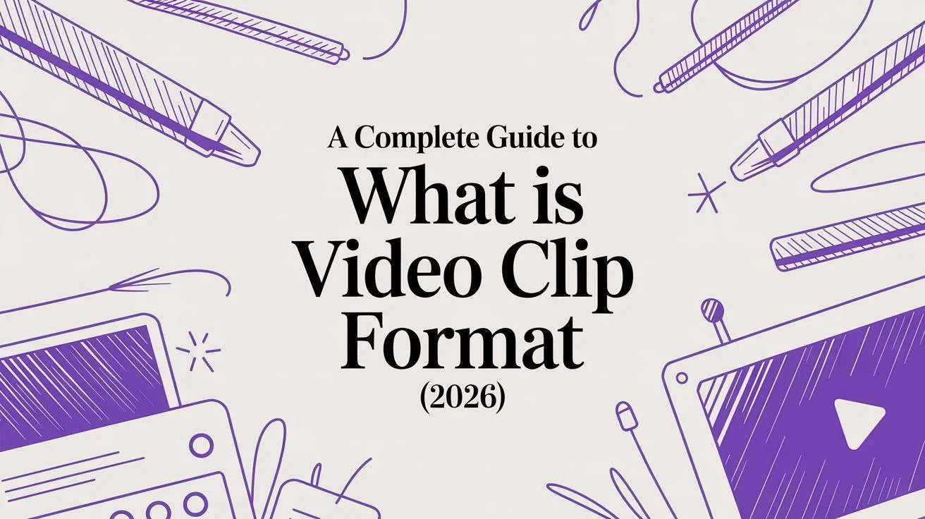A Complete Guide to what is video clip format (2026)