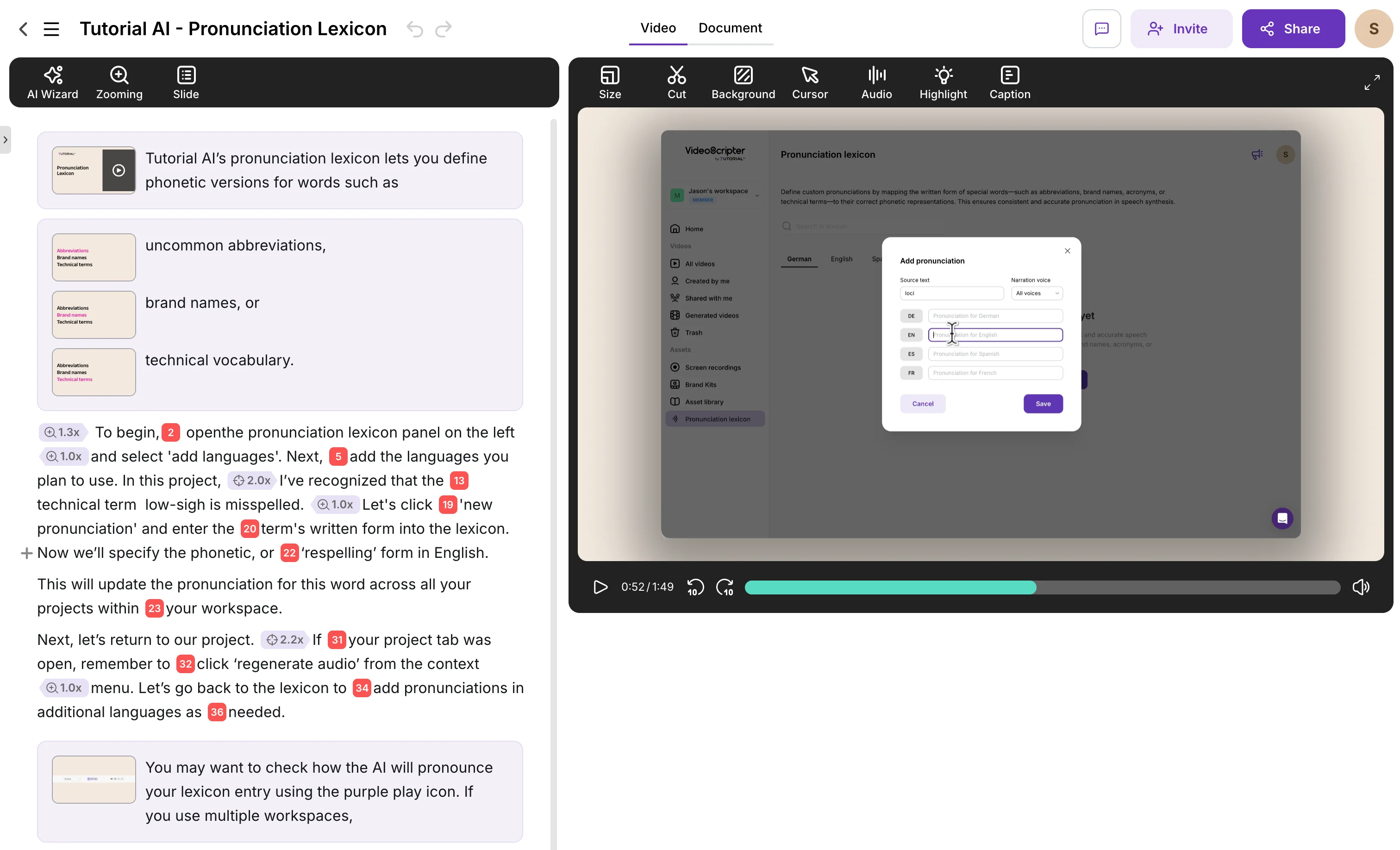 Tutorial AI — best Scribe alternative for video tutorials and written documentation